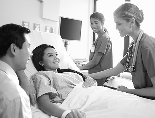 Clinical team supporting gastroenterology patient care